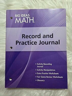 Big Ideas Math Record and Practice Journal (Algebra 1)